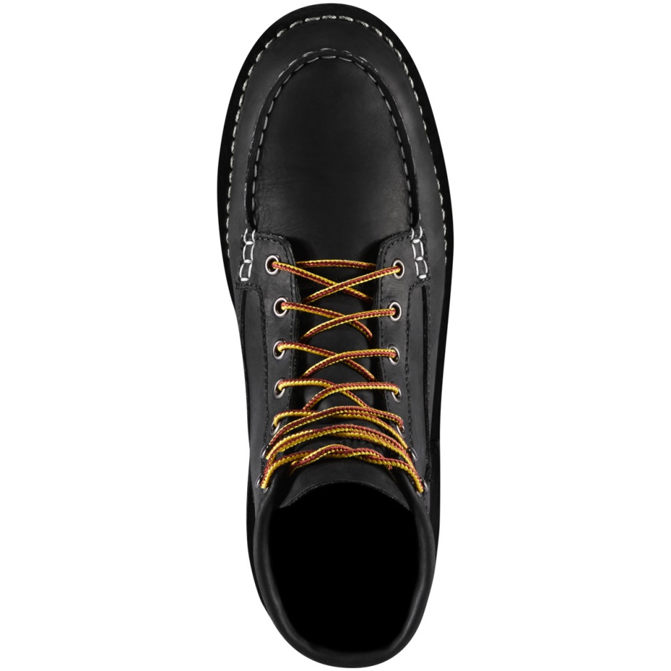 Bull Run Moc Toe 6 Black Steel Toe Danner