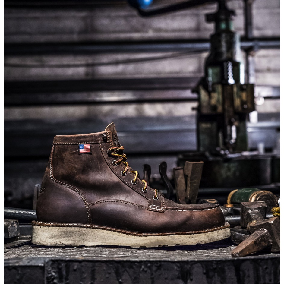 Bull Run Moc Toe 6 Brown Danner