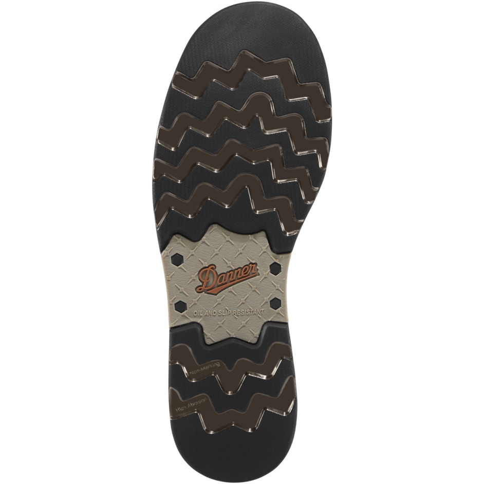 Steel Yard 6 Brown Steel Toe Wedge Hot Danner